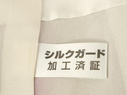 平和屋着物●訪問着　手描き　枝垂れ花文　暈し染め　正絹　逸品　AABG5835ck