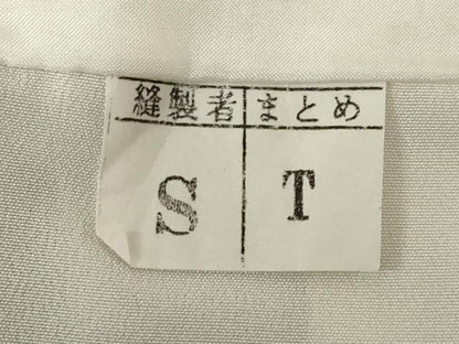 平和屋着物●上質な小紋　間道　正絹　逸品　AABG5851ck