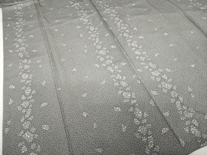 平和屋着物●江戸小紋　割り付き文　正絹　逸品　AABG5852ck