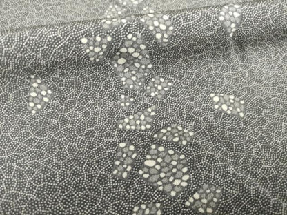 平和屋着物●江戸小紋　割り付き文　正絹　逸品　AABG5852ck