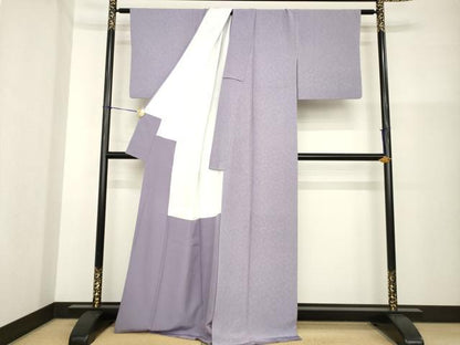 平和屋着物●伝統工芸士　義一作　江戸小紋　桜尽くし　正絹　逸品　AABG5858ck