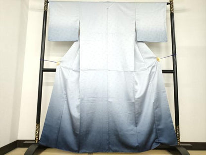 平和屋着物●洗える最高級着物　＜英＞はなぶさ謹製　訪問着　霞文　暈し染め　AABG5862ck