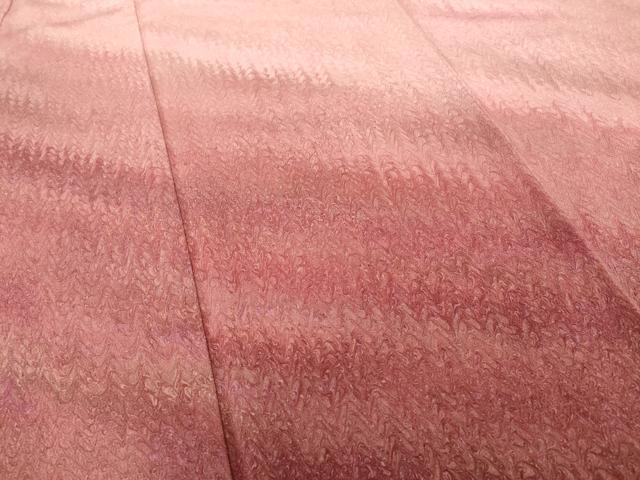 平和屋着物●洗える最高級着物　＜英＞はなぶさ謹製　訪問着　墨流し文様　AABG5864ck