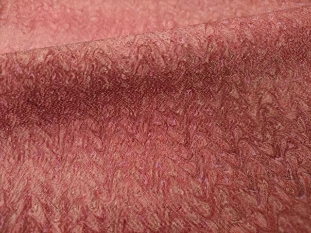 平和屋着物●洗える最高級着物　＜英＞はなぶさ謹製　訪問着　墨流し文様　AABG5864ck