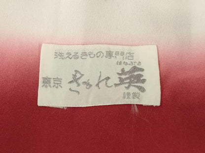 平和屋着物●洗える最高級着物　＜英＞はなぶさ謹製　訪問着　墨流し文様　AABG5864ck
