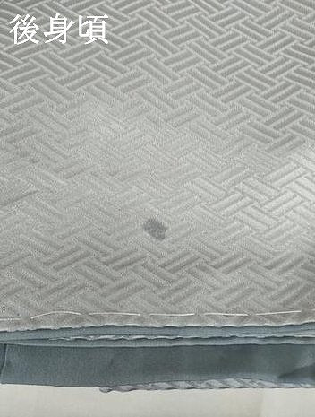 平和屋着物●上質な小紋　七宝文　金彩　高島屋扱い　正絹　逸品　未使用　AABG5867ck