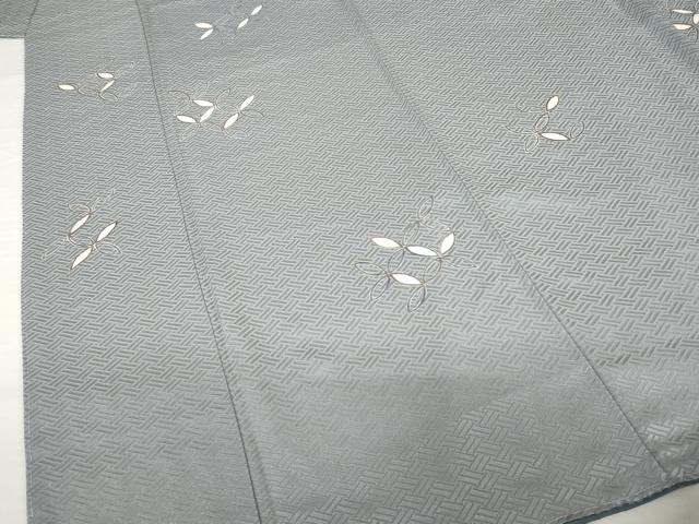 平和屋着物●上質な小紋　七宝文　金彩　高島屋扱い　正絹　逸品　未使用　AABG5867ck
