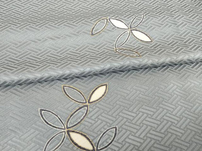 平和屋着物●上質な小紋　七宝文　金彩　高島屋扱い　正絹　逸品　未使用　AABG5867ck