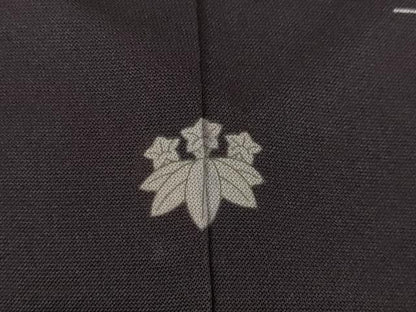 平和屋着物●訪問着　駒刺繍　扇面花文　正絹　逸品　未使用　AABG5869ck