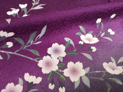 平和屋着物●豪華振袖　花車文　暈し染め　金彩　鈴乃屋扱い　正絹　逸品　AABG5873ck