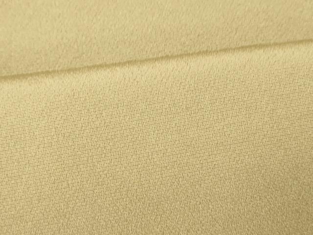 平和屋着物■上質な色無地　抹茶色　正絹　逸品　AABG5973fw