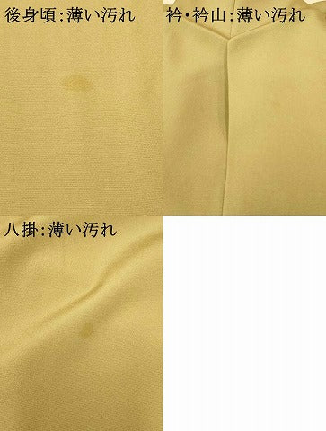 平和屋着物■上質な色無地　抹茶色　正絹　逸品　AABG5973fw