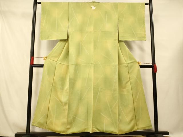 平和屋着物■上質な小紋　霞文　暈し染め　正絹　逸品　AABG6003fw