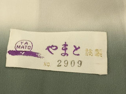 平和屋着物■上質な小紋 枝垂れ花文 やまと誂製 正絹 逸品 AABG6033fw