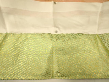 平和屋着物■訪問着 刺繍 辻が花 金彩 正絹 逸品 未使用 AABG6041fw