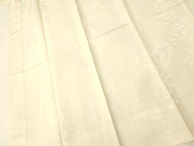 平和屋着物■長襦袢　無双仕立て　舞蝶文　暈し染め　正絹　逸品　AABG6094fw