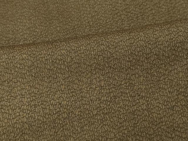 平和屋着物■男性　紬　霞地紋　涅色　正絹　逸品　AABG6097fw