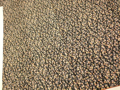 平和屋着物■上質な小紋　草花文　暈し染め　正絹　逸品　AABG6112fw