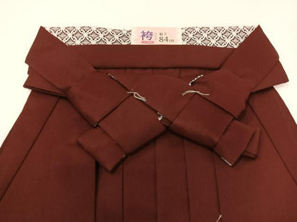 平和屋着物●女性　行灯袴　刺繍　舞桜文　洗える着物　未使用　AABG6482ph