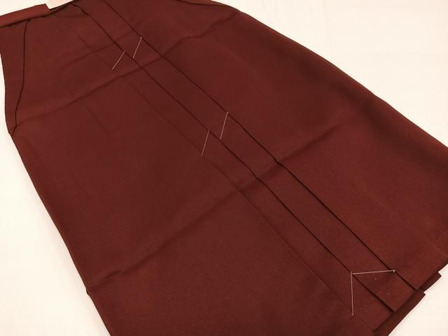 平和屋着物●女性　行灯袴　刺繍　舞桜文　洗える着物　未使用　AABG6482ph