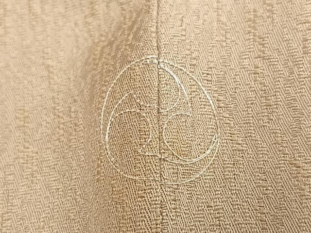 平和屋着物●訪問着　草花丸文　暈し染め　金彩　正絹　逸品　AABG6499ph
