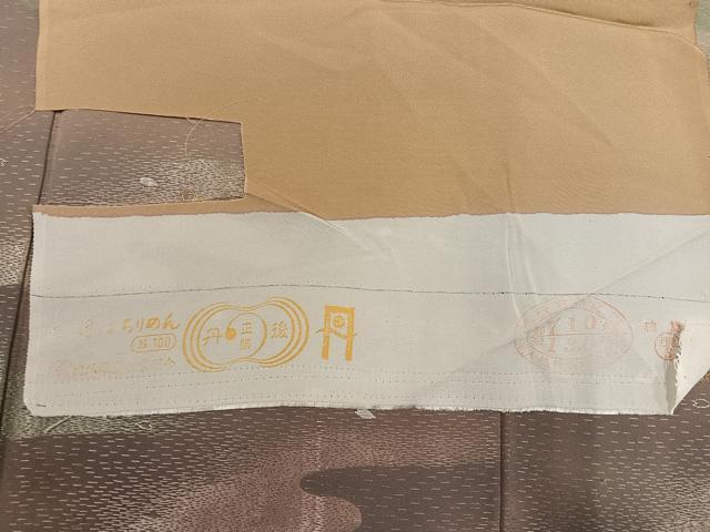 平和屋着物●訪問着　刺繍　霞草花文　暈し染め　金銀糸　丹後ちりめん　正絹　逸品　AABG6518ph