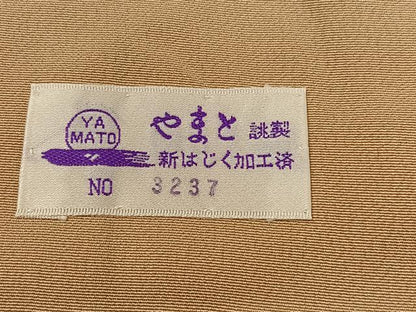平和屋着物●訪問着　刺繍　霞草花文　暈し染め　金銀糸　丹後ちりめん　正絹　逸品　AABG6518ph