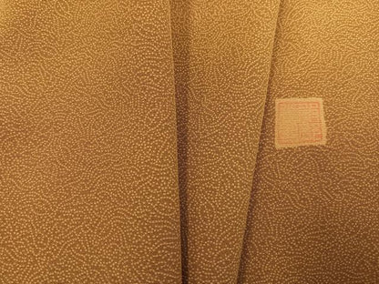 平和屋着物●江戸小紋　作家物　草木文　正絹　逸品　AABG6519ph