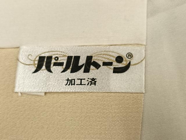 平和屋着物●訪問着　中国三大刺繍　スワトウ刺繍　汕頭刺繍　人物風景文　金糸　正絹　逸品　未使用　AABG6524ph