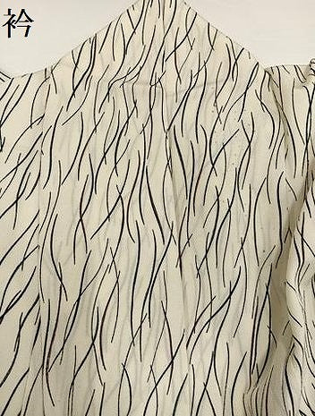 平和屋着物●洗える最高級着物　＜英＞はなぶさ謹製　小紋　流水文　AABG6529ph