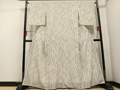 平和屋着物●洗える最高級着物　＜英＞はなぶさ謹製　小紋　流水文　AABG6529ph