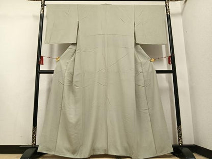 平和屋着物●江戸小紋　鮫小紋柄　正絹　逸品　AABG6541ph