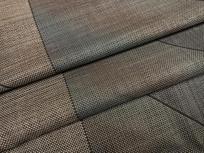 平和屋着物●本場大島紬　カタス7マルキ　間道　正絹　逸品　AABG6542ph