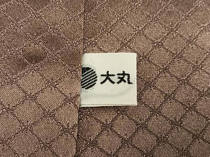 平和屋着物●訪問着　刺繍　草花文　大丸扱い　正絹　逸品　AABG6548ph