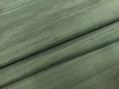 平和屋着物●上質な紬　色無地　藍媚茶色　正絹　逸品　AABG6550ph