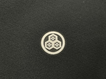 平和屋着物●本加賀友禅作家　西肇子　黒留袖　風景松竹梅文　正絹　逸品　AABG6572cs