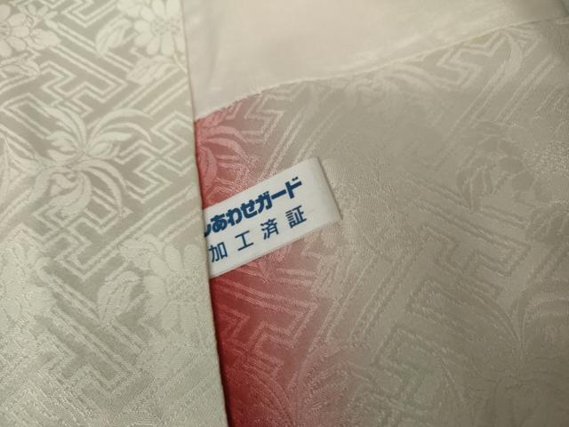 平和屋着物●豪華振袖　総絞り　草花文　黒地　金彩　正絹　逸品　AABG6586cs