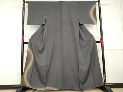 平和屋着物●訪問着　霞文　暈し染め　正絹　逸品　未使用　AABG6609cs