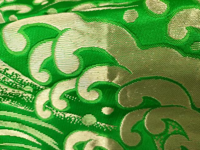 平和屋着物●男性　馬乗り袴　立波文　金糸　AABG6610cs