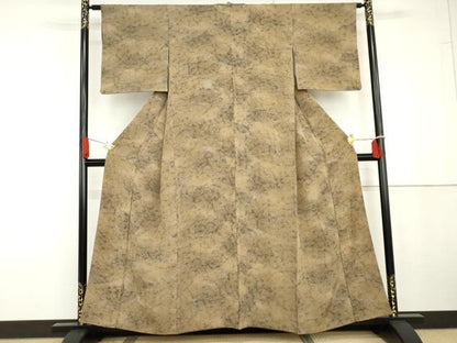 平和屋着物●小堀三千尋　小紋　霞文　暈し染め　正絹　逸品　AABG6619cs