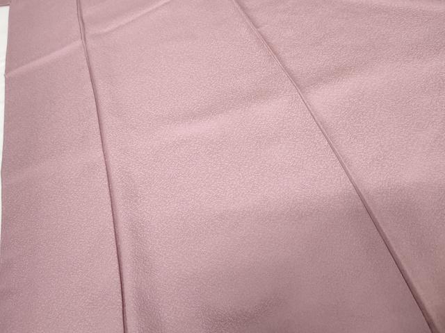 平和屋着物●上質な色無地　菖蒲色　正絹　逸品　未使用　AABG6629cs