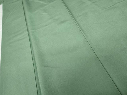 平和屋着物●上質な色無地　若竹色　正絹　逸品　AABG6652cs