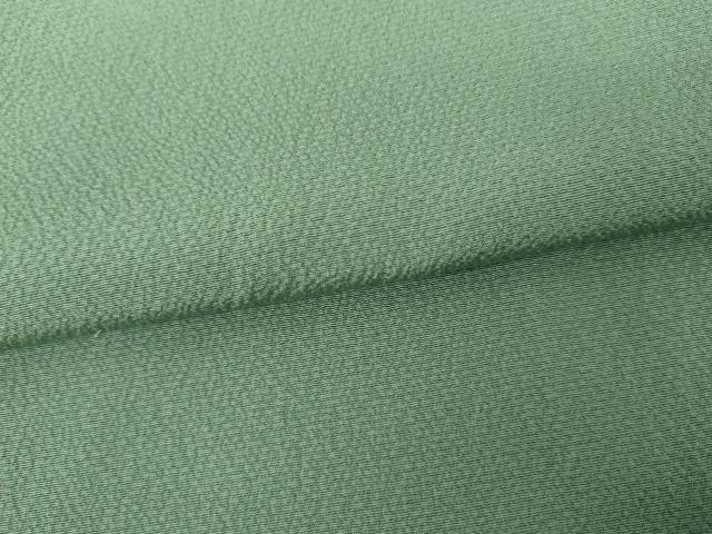 平和屋着物●上質な色無地　若竹色　正絹　逸品　AABG6652cs