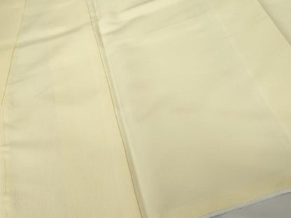 平和屋着物●小振袖　二尺袖　流水草花文　金彩　洗える着物　未使用　AABG6677cs
