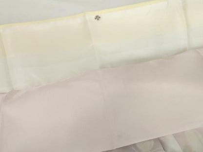 平和屋着物●小振袖　二尺袖　流水草花文　金彩　洗える着物　未使用　AABG6681cs