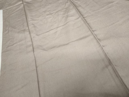 平和屋着物●江戸小紋　万筋　二藍色×薄梅鼠色　反端付き　正絹　逸品　AABG6702cs