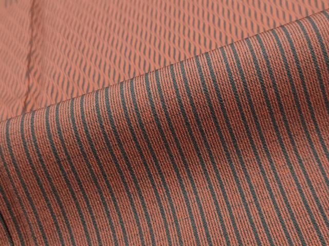 平和屋着物■訪問着　横段文　正絹　逸品　AABG6744st