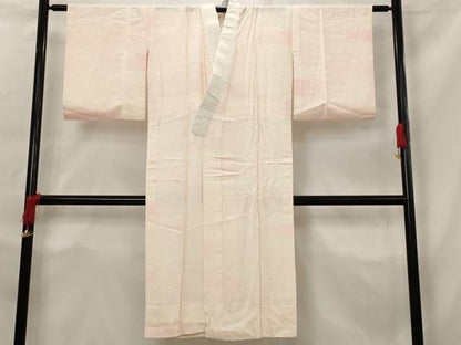 平和屋着物■長襦袢　無双仕立て　雲取り地紋　暈し染め　正絹　逸品　AABG6749st