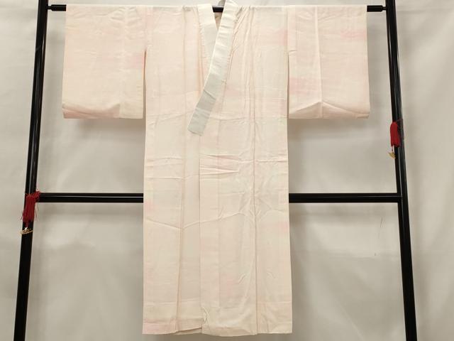 平和屋着物■長襦袢　無双仕立て　雲取り地紋　暈し染め　正絹　逸品　AABG6749st