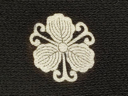 平和屋着物■豪華黒留袖 駒刺繍 風景松竹梅文 金彩 正絹 逸品 AABG6781st